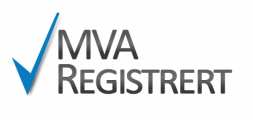 MVA registrert logo